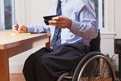 disability rights - employee using wheelchair as a workplace accommodation
