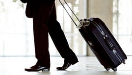 travelling businessman