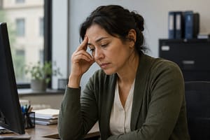 female emloyee facting AWOL termination