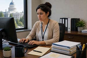 California state employee fired during probation