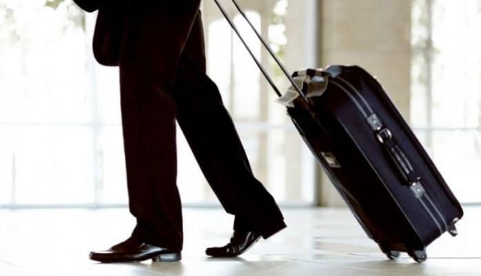 travelling businessman